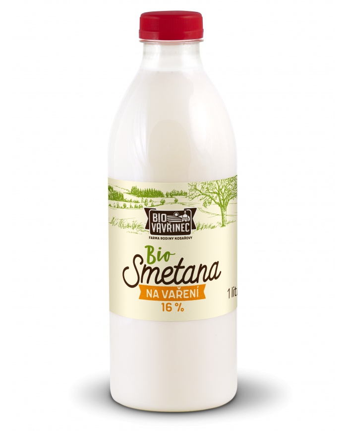 GASTRO - Smetana na vaření 16%, 1000 ml
