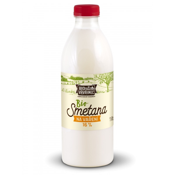 GASTRO - Smetana na vaření 16%, 1000 ml
