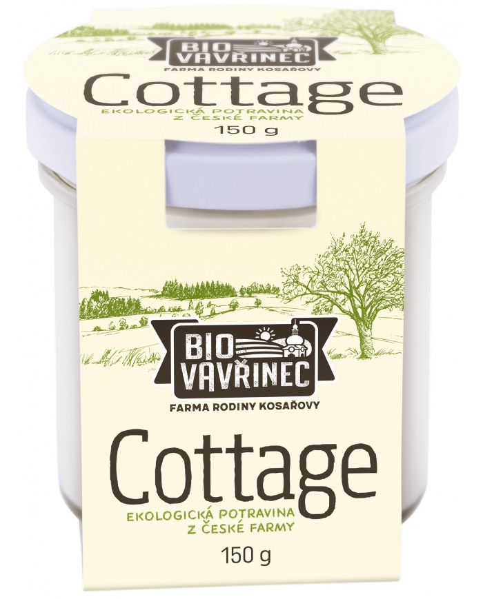 Cottage, sklo, 150 g