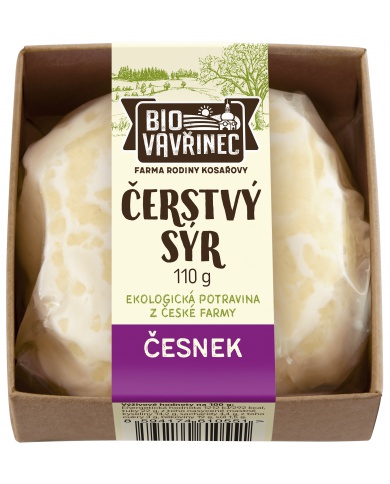 Čerstvý sýr česnek, 110 g