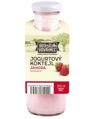 Jogurtový koktejl kakao, sklo, 250 ml
