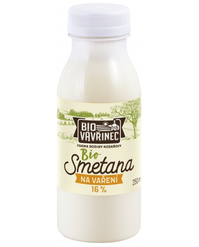Smetana na vaření 16%, 250 ml