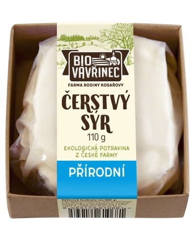 Čerstvý sýr přírodní, 110 g