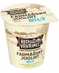 Farmářský jogurt bílý, 150 g