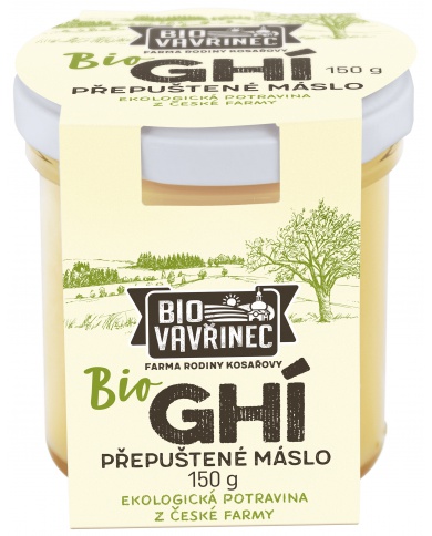 Ghí, sklo, 150 g