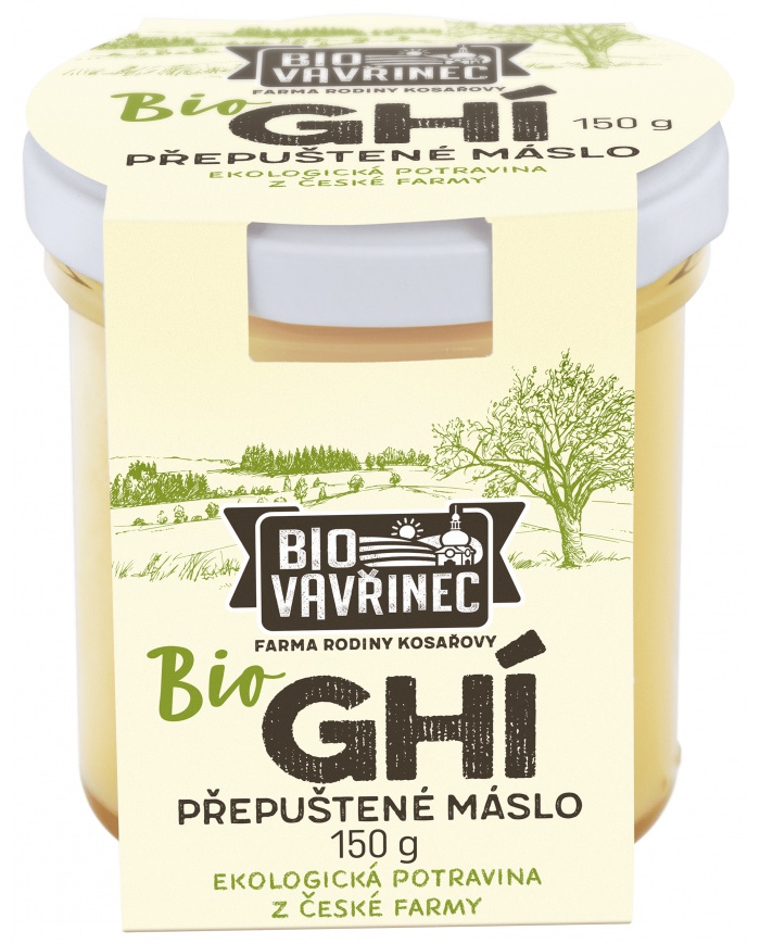 Ghí, sklo, 150 g