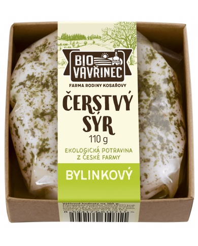 Čerstvý sýr bylinky, 110 g