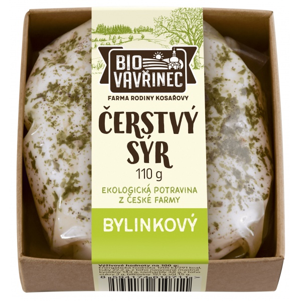 Čerstvý sýr bylinky, 110 g