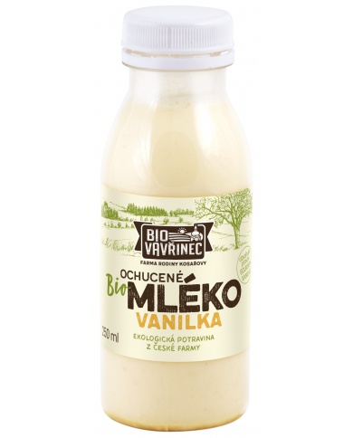 Mléko ochucené vanilka, 250 ml