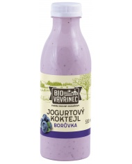 Jogurtový koktejl borůvka, 500 ml