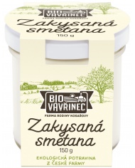 Farmářský jogurt bílý, sklo, 150 g