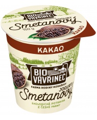 Smetanový jogurt kakao, 150 g