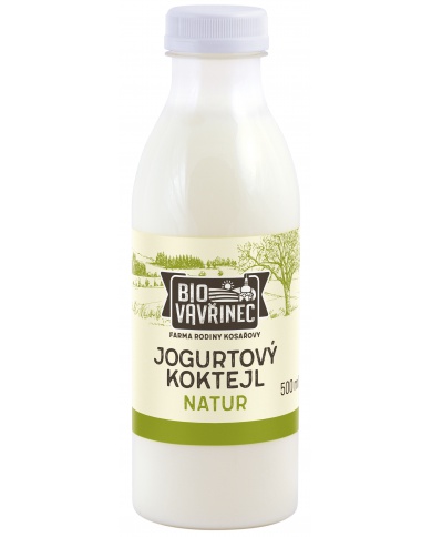 Jogurtový koktejl přírodní 500 ml
