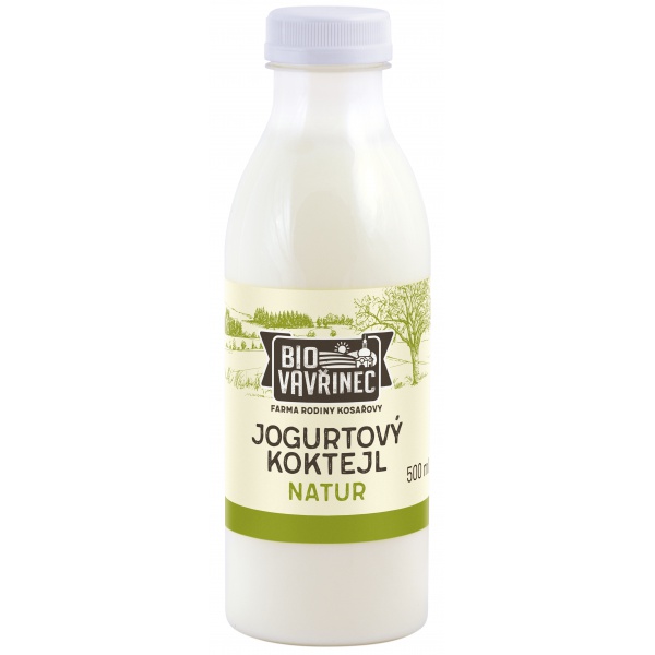 Jogurtový koktejl přírodní 500 ml