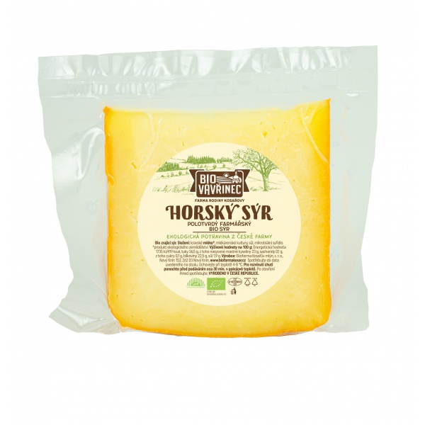 Krájeny sýr Horský sýr, cca 120 g