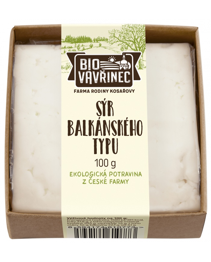 Sýr balkánského typu, 100 g