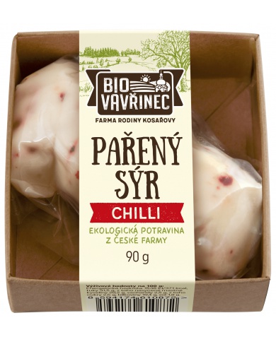 Pařený sýr - chilli, 90 g
