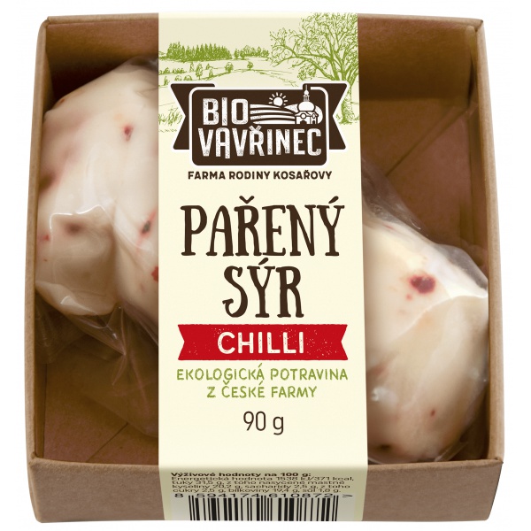 Pařený sýr - chilli, 90 g