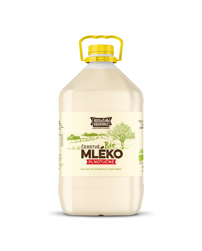 GASTRO - Mléko plnotučné 3,5%, 5000 ml