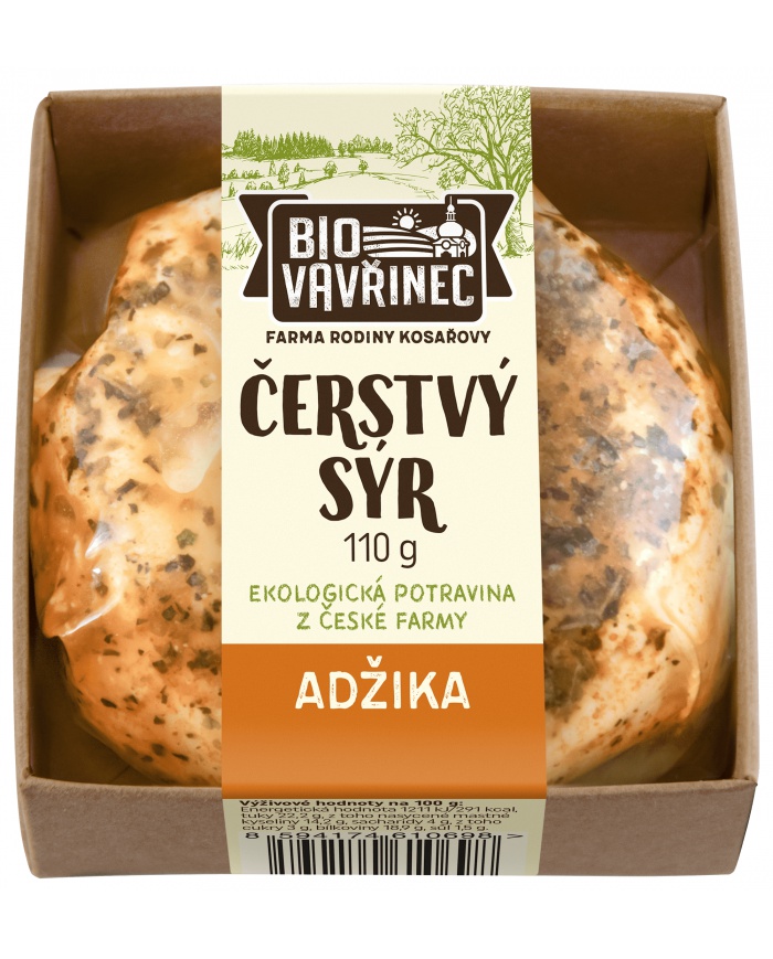 Čerstvý sýr adžika, 110 g