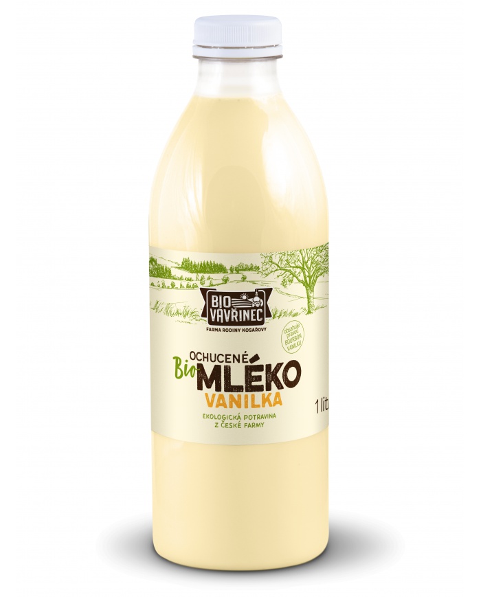 GASTRO - Mléko ochucené vanilka, 1000 ml