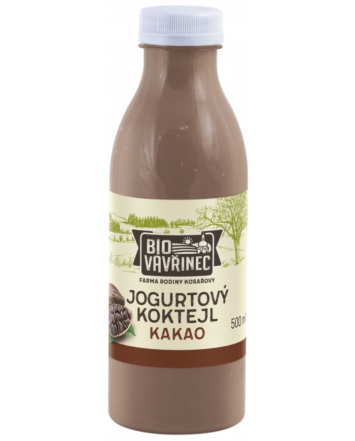 Jogurtový koktejl kakao 500 ml