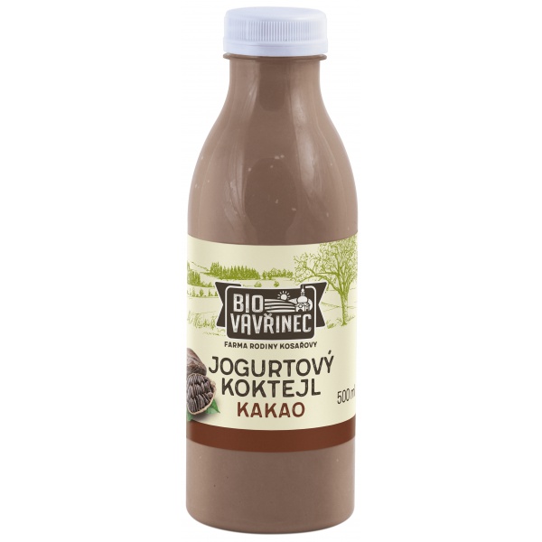 Jogurtový koktejl kakao 500 ml