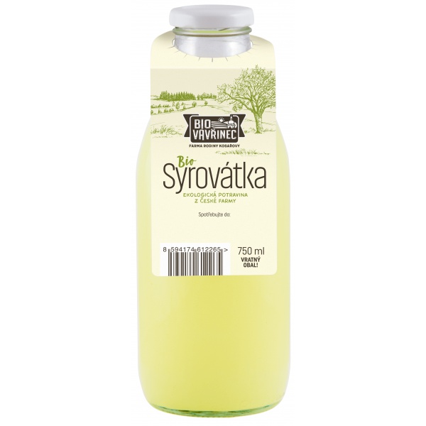 Syrovátka, sklo, 750 ml