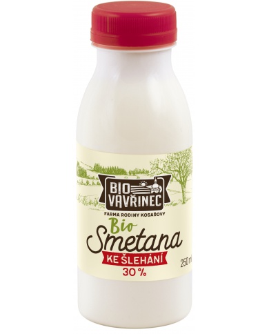 Smetana ke šlehání 30%, 250 ml