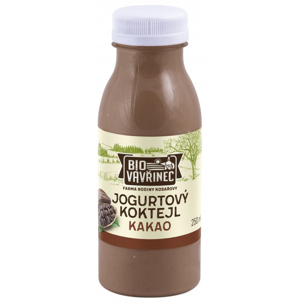 Jogurtový koktejl kakao, 250 ml