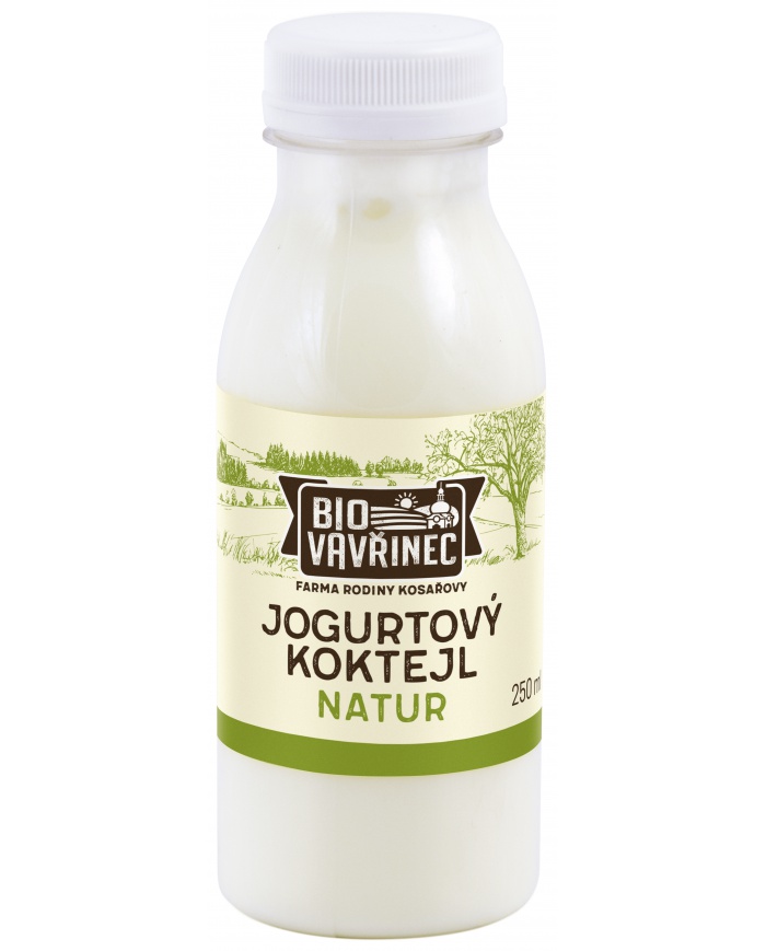 Jogurtový koktejl přírodní, 250 ml