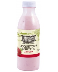 Jogurtový koktejl jahoda, 500 ml